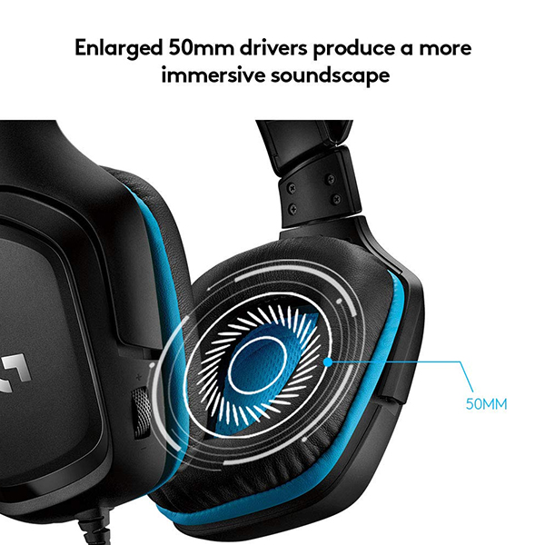 Logitech G431 7.1 Surround Sound Gaming Headset – iGamerWorld